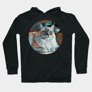 Agreeable floppy cat Hoodie